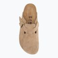 Šľapky BIRKENSTOCK Boston Suede Leather sandcastle 5