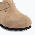 Šľapky BIRKENSTOCK Boston Suede Leather sandcastle 7