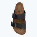 Šľapky BIRKENSTOCK Arizona Birko-Flor black/light gray 5