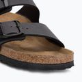 Šľapky BIRKENSTOCK Arizona BF Narrow velvet gray/black 7