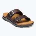 Pánske šľapky BIRKENSTOCK Arizona Crosstown Oiled Leather Regular habana/black