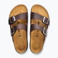 Pánske šľapky BIRKENSTOCK Arizona Crosstown Oiled Leather Regular habana/black 4