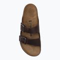 Pánske šľapky BIRKENSTOCK Arizona Crosstown Oiled Leather Regular habana/black 5