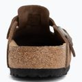 Šľapky BIRKENSTOCK Boston Suede Leather dark tea 6