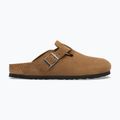 Šľapky BIRKENSTOCK Boston Suede Leather dark tea 2