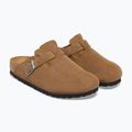 Šľapky BIRKENSTOCK Boston Suede Leather dark tea 3