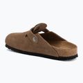 Šľapky BIRKENSTOCK Boston Suede Leather dark tea 3