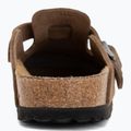 Šľapky BIRKENSTOCK Boston Suede Leather dark tea 6