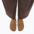 Šľapky BIRKENSTOCK Boston Suede Leather dark tea 7