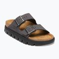 Šľapky BIRKENSTOCK Arizona Chunky Birkibuc velvet gray