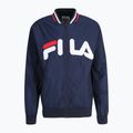 Pánska bunda FILA Logrono Logo Bomber black iris 5