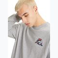 Pánska mikina FILA Lahti Crew light grey melange 4