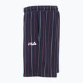 Pánske šortky FILA Lobito Pinstriped black iris/two color stiped 7