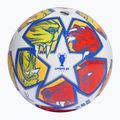 Futbalová lopta adidas UCL Pro 23/24 white/glow blue/flash orange rozmiar 5