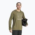 Pánsky cyklistický dres adidas FIVE TEN s dlhým rukávom olive strata