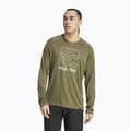 Pánsky cyklistický dres adidas FIVE TEN s dlhým rukávom olive strata 3