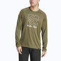 Pánsky cyklistický dres adidas FIVE TEN s dlhým rukávom olive strata 4