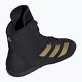 Zápasnícke topánky adidas Adizero core black/gold metallic 8