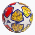 Futbalová lopta adidas UCL Competition 23/24 white/glow blue/flash orange rozmiar 4 2