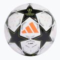 Futbalová lopta adidas UCL Finale League Box 24/25 white/black/platinum metallic/team solar yellow veľ.  5 2