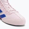 Boxerské topánky adidas Box Hog 4 almost pink/lucid blue/impact orange 7