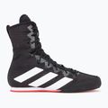 Boxerské topánky adidas Box Hog 4 core black/cloud white/pure ruby 2