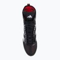 Boxerské topánky adidas Box Hog 4 core black/cloud white/pure ruby 5