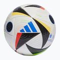 Futbalová lopta adidas Ekstraklasa Pro white/black/glow blue veľ.  5