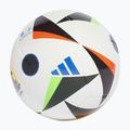 Futbalová lopta adidas Ekstraklasa Training white/black/glow blue veľ.  4