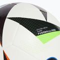 Futbalová lopta adidas Ekstraklasa Training white/black/glow blue veľ.  4 3