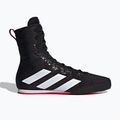 Boxerské topánky adidas Box Hog 4 core black/cloud white/pure ruby 3