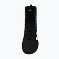 Boxerské topánky adidas Box Hog 4 core black/cloud white/pure ruby 5