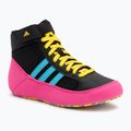 Detské boxerské topánky adidas Havoc core black/signal cyan/yellow