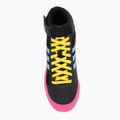 Detské boxerské topánky adidas Havoc core black/signal cyan/yellow 5