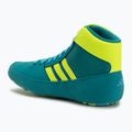 Detské zápasnícke topánky adidas Havoc purple team/lucid lemon/signal cyan 3