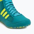 Detské zápasnícke topánky adidas Havoc purple team/lucid lemon/signal cyan 7