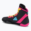 Boxerské topánky adidas Adizero black/signal cyan/shock pink 3