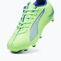 Detská futbalová obuv PUMA Ultra 5 Play FG/AG Jr fizzy apple/puma white 11