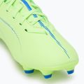 Detská futbalová obuv PUMA Ultra 5 Play FG/AG Jr fizzy apple/puma white 7