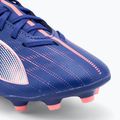 Detská futbalová obuv PUMA Ultra 5 Play FG/AG Jr lapis lazuli/puma white/sunset glow 7