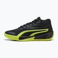 Pánska basketbalová obuv PUMA Court Pro puma black/electric lime 2