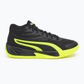 Pánska basketbalová obuv PUMA Court Pro puma black/electric lime 2