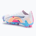 Kopačky PUMA Ultra 5 Match Vol. Up FG/AG puma white/luminous blue 3