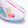 Kopačky PUMA Ultra 5 Match Vol. Up FG/AG puma white/luminous blue 7