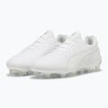 Futbalová obuv/ kopačky PUMA King Ultimate FG/AG puma white/puma silver 8