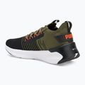 Bežecká obuv PUMA Softride Symmetry Fuzion puma olive/puma black/flame filcker 3