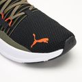 Bežecká obuv PUMA Softride Symmetry Fuzion puma olive/puma black/flame filcker 7