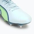 Pánska futbalová obuv/ kopačky PUMA King Ultimate MxSG frosted dew/fizzy apple 7