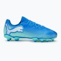 Detské kopačky PUMA Future 7 Play FG/AG Jr hyperlink blue/mint/puma white 2