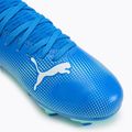 Detské kopačky PUMA Future 7 Play FG/AG Jr hyperlink blue/mint/puma white 7